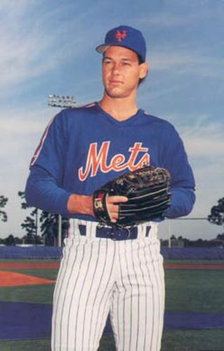 1990 Barry Colla New York Mets #2590 Blaine Beatty Front