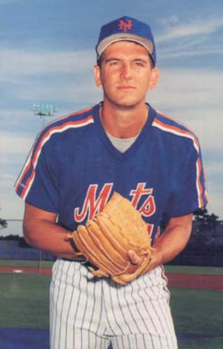 1990 Barry Colla New York Mets Postcards #2690 Terry Bross Front