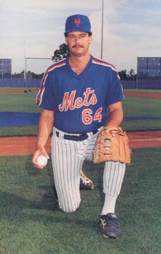 1990 Barry Colla New York Mets #4290 Mike Miller Front