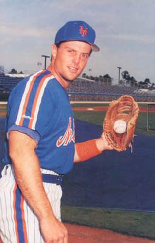 1990 Barry Colla New York Mets #4590 Darren Reed Front