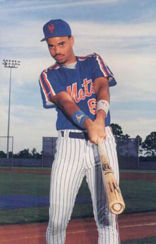1990 Barry Colla New York Mets Postcards #4690 Jaime Roseboro Front