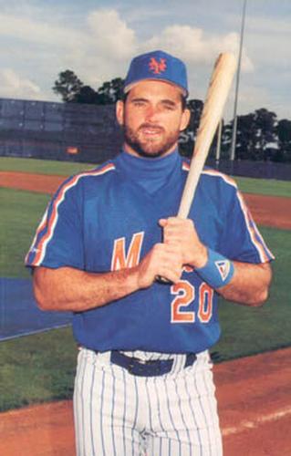 1990 Barry Colla New York Mets #490 Howard Johnson Front