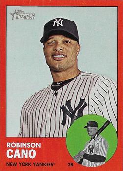 2012 Topps Heritage - Target Red Border #264 Robinson Cano Front
