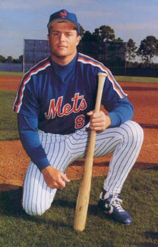 1991 Barry Colla New York Mets Postcards #2091 Darren Reed Front