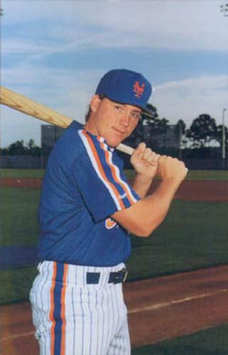 1991 Barry Colla New York Mets Postcards #2191 Mackey Sasser Front