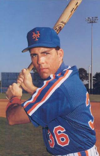 1991 Barry Colla New York Mets Postcards #2291 Kevin Baez Front