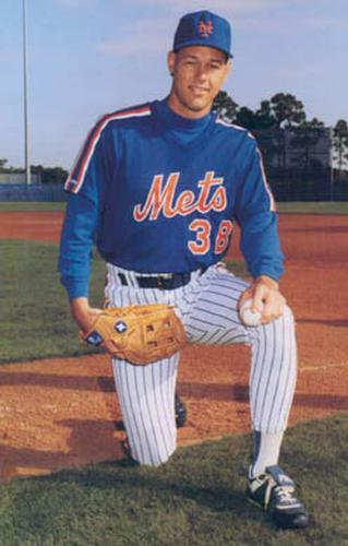 1991 Barry Colla New York Mets Postcards #2391 Blaine Beatty Front