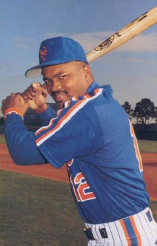 1991 Barry Colla New York Mets Postcards #3091 D.J. Dozier Front