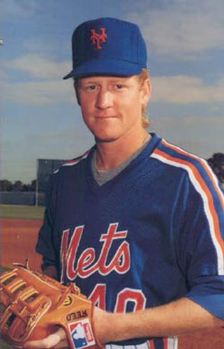 1991 Barry Colla New York Mets Postcards #3691 Jeff Innis Front