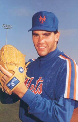 1991 Barry Colla New York Mets Postcards #3791 John Johnstone Front