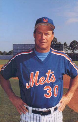 1991 Barry Colla New York Mets Postcards #4891 Mel Stottlemyre Front