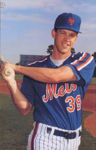 1991 Barry Colla New York Mets Postcards #4991 Kelvin Torve Front