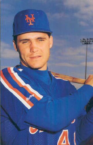 1992 Barry Colla New York Mets Postcards #1692 Todd Hundley Front