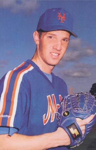 1992 Barry Colla New York Mets Postcards #2792 Pete Schourek Front