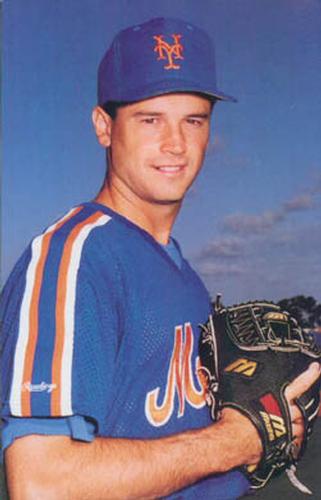 1992 Barry Colla New York Mets Postcards #2892 Doug Simons Front