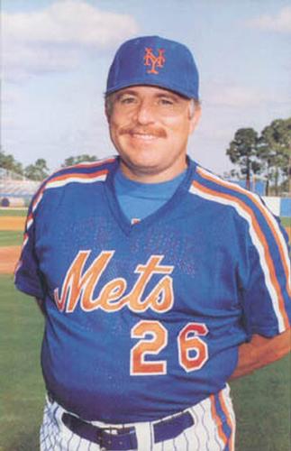 1992 Barry Colla New York Mets Postcards #3492 Barry Foote Front