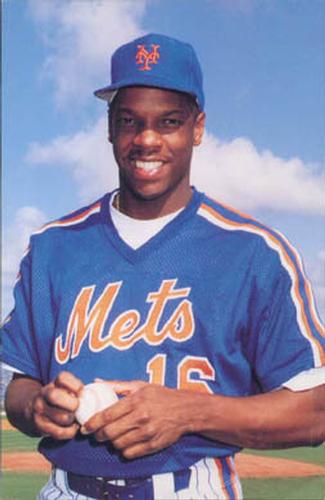 1992 Barry Colla New York Mets Postcards #392 Dwight Gooden Front