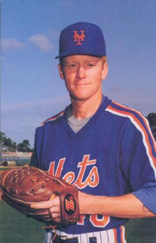 1992 Barry Colla New York Mets Postcards #4092 Jeff Innis Front