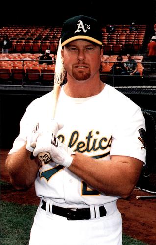 1993 Barry Colla Postcards #10893 Mark McGwire Front