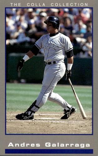 1994 Barry Colla Postcards #3594 Andres Galarraga Front