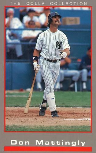 1994 Barry Colla Postcards #3994 Don Mattingly Front