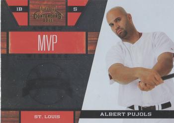 2011 Playoff Contenders - Award Winners #21 Albert Pujols Front