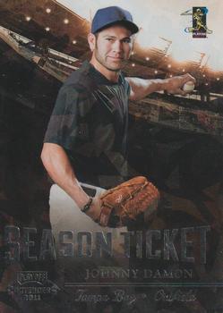 2011 Playoff Contenders - Crystal Collection #25 Johnny Damon Front