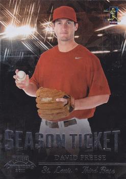 2011 Playoff Contenders - Crystal Collection #29 David Freese Front