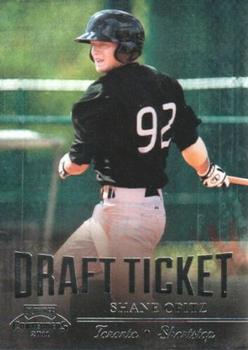 2011 Playoff Contenders - Draft Ticket #DT7 Shane Opitz Front