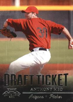 2011 Playoff Contenders - Draft Ticket #DT10 Anthony Meo Front
