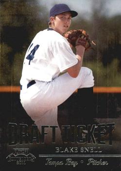 2011 Playoff Contenders - Draft Ticket #DT26 Blake Snell Front