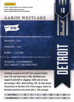 2011 Playoff Contenders - Draft Ticket #DT32 Aaron Westlake Back