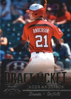 2011 Playoff Contenders - Draft Ticket #DT39 Jacob Anderson Front