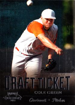 2011 Playoff Contenders - Draft Ticket #DT45 Cole Green Front