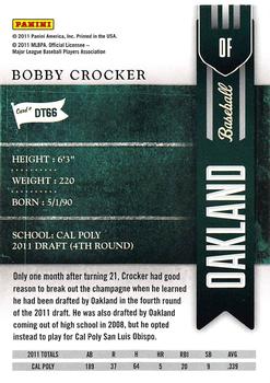 2011 Playoff Contenders - Draft Ticket #DT66 Bobby Crocker Back