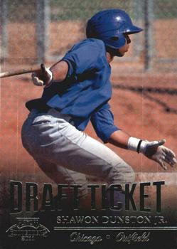 2011 Playoff Contenders - Draft Ticket #DT67 Shawon Dunston Jr. Front