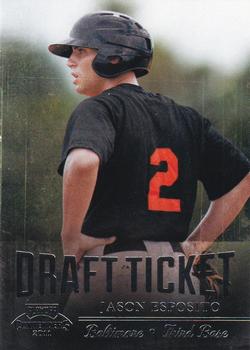 2011 Playoff Contenders - Draft Ticket #DT74 Jason Esposito Front