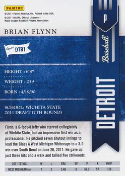 2011 Playoff Contenders - Draft Ticket #DT81 Brian Flynn Back