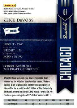 2011 Playoff Contenders - Draft Ticket #DT89 Zeke DeVoss Back