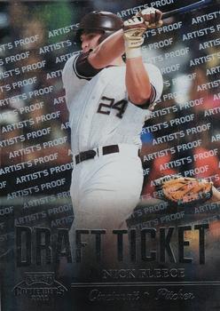 2011 Playoff Contenders - Draft Ticket Artist's Proof #DT19 Nick Fleece Front
