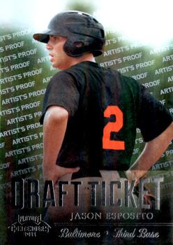 2011 Playoff Contenders - Draft Ticket Artist's Proof #DT74 Jason Esposito Front