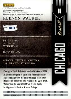 2011 Playoff Contenders - Draft Ticket Autographs #DT11 Keenyn Walker Back