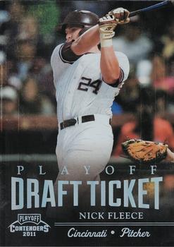 2011 Playoff Contenders - Draft Ticket Playoff Tickets #DT19 Nick Fleece Front
