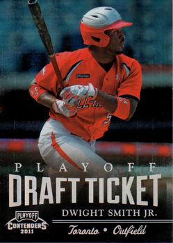 2011 Playoff Contenders - Draft Ticket Playoff Tickets #DT48 Dwight Smith Jr. Front
