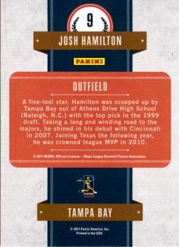 2011 Playoff Contenders - First Overall #9 Josh Hamilton Back