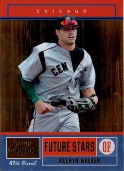 2011 Playoff Contenders - Future Stars #6 Keenyn Walker Front