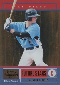 2011 Playoff Contenders - Future Stars #8 Austin Hedges Front