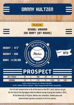 2011 Playoff Contenders - Prospect Ticket #RT2 Danny Hultzen Back