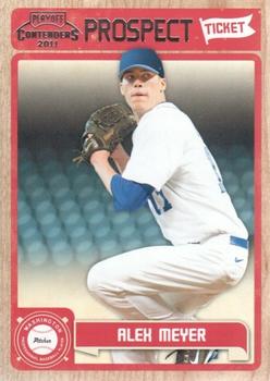 2011 Playoff Contenders - Prospect Ticket #RT6 Alex Meyer Front