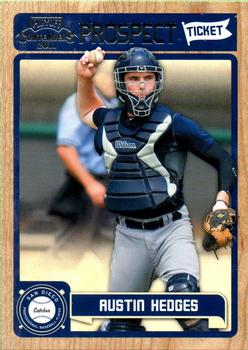 2011 Playoff Contenders - Prospect Ticket #RT24 Austin Hedges Front